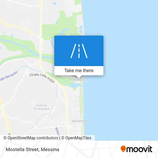 Mostella Street map