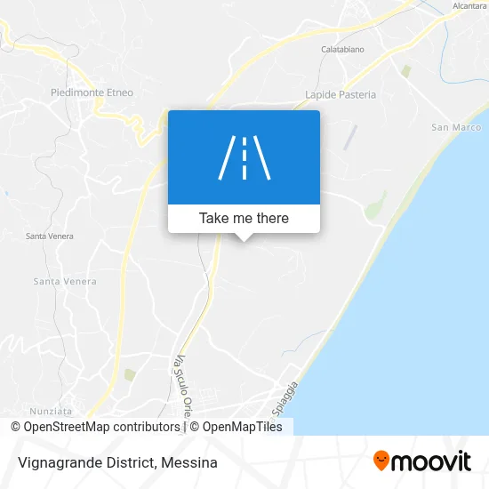 Vignagrande District map