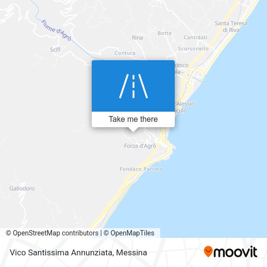 Vico Santissima Annunziata map