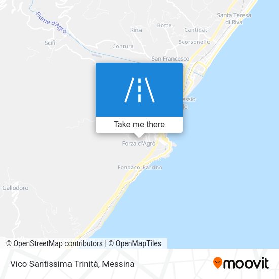 Vico Santissima Trinità map