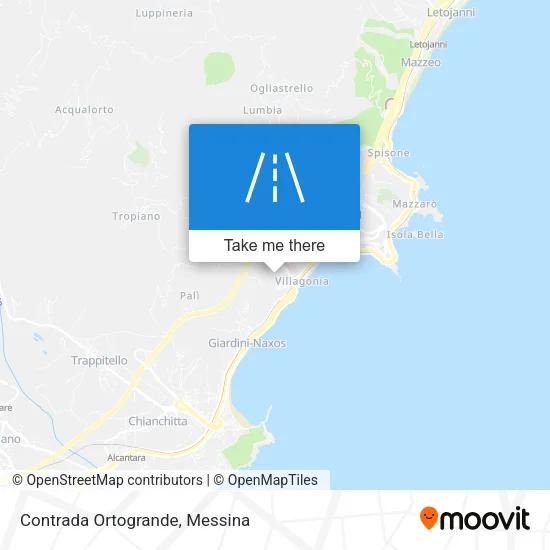 Ortogrande District map