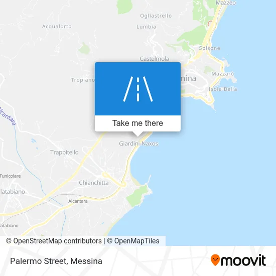 Palermo Street map