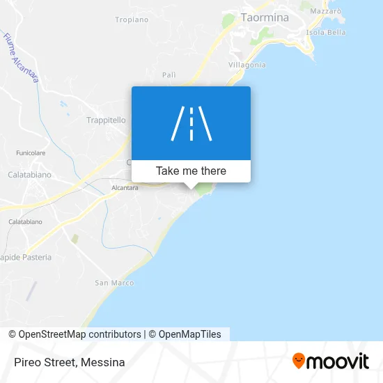 Pireo Street map