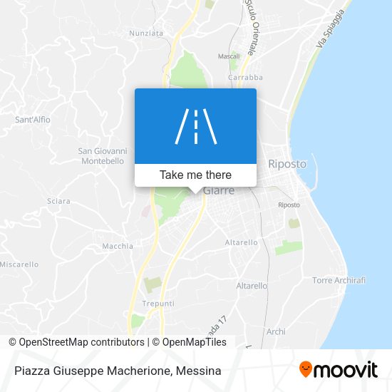 Piazza Giuseppe Macherione map