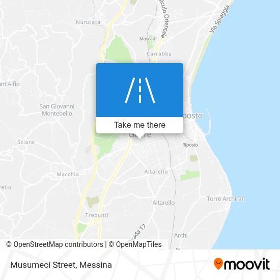 Musumeci Street map
