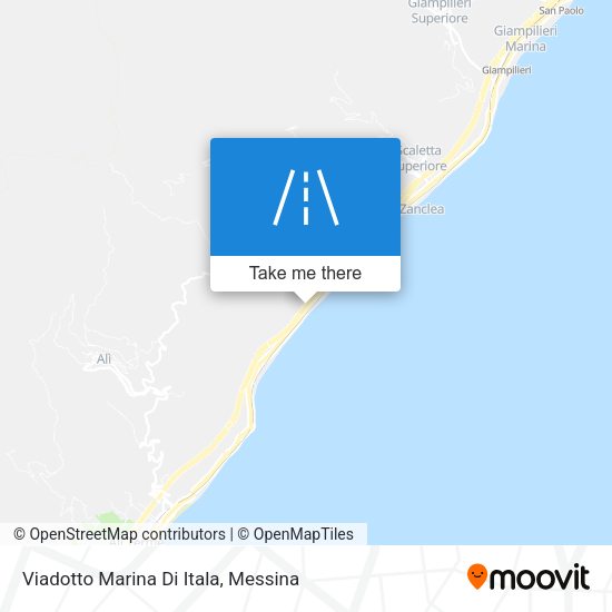 Viadotto Marina Di Itala map