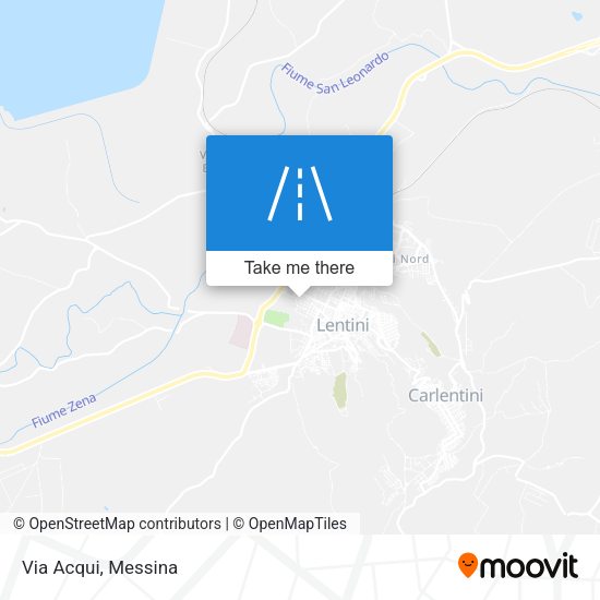 Via Acqui map