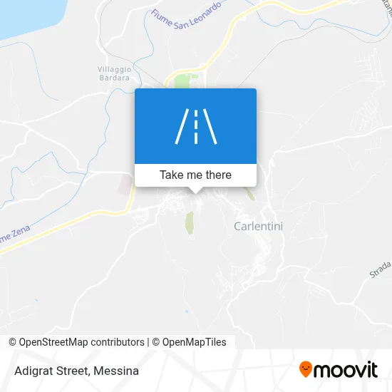 Adigrat Street map