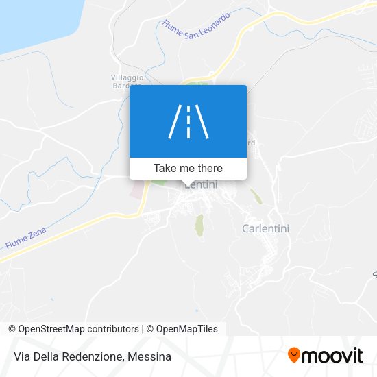 Via Della Redenzione map