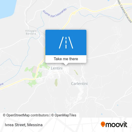 Ivrea Street map