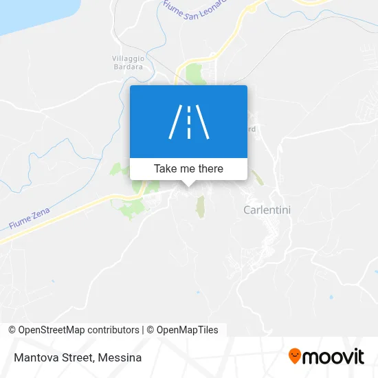 Mantova Street map