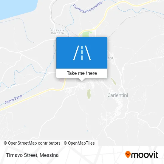 Timavo Street map
