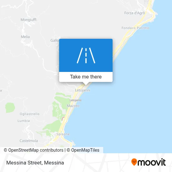 Messina Street map