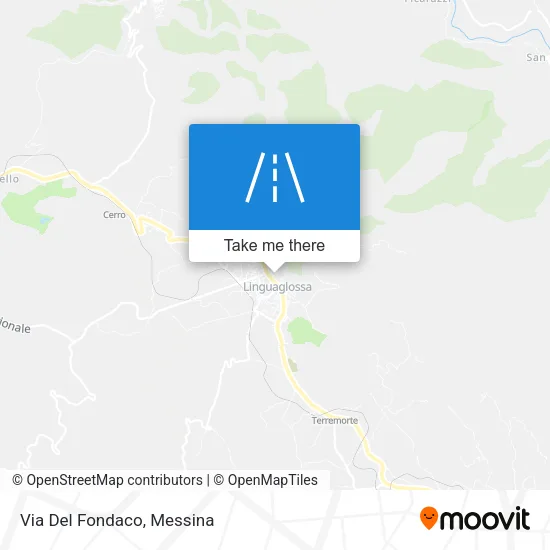 Via Del Fondaco map