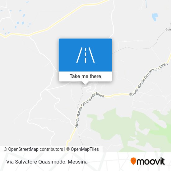 Via Salvatore Quasimodo map