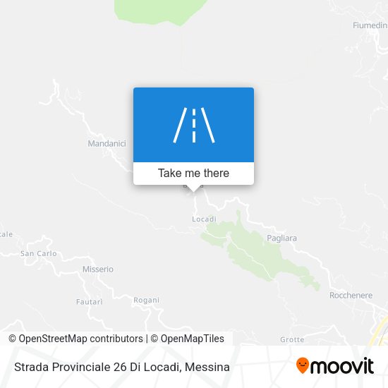 Strada Provinciale 26 Di Locadi map