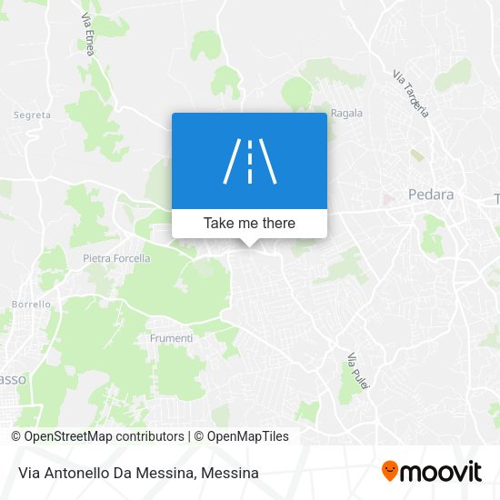 Via Antonello Da Messina map