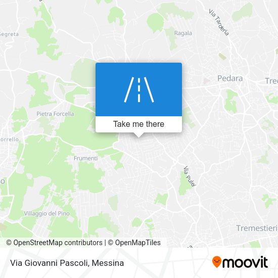 Via Giovanni Pascoli map