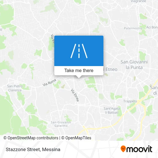 Stazzone Street map