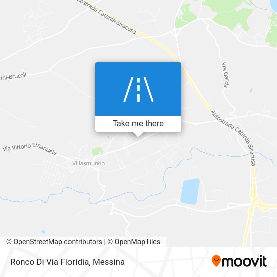 Ronco Di Via Floridia map