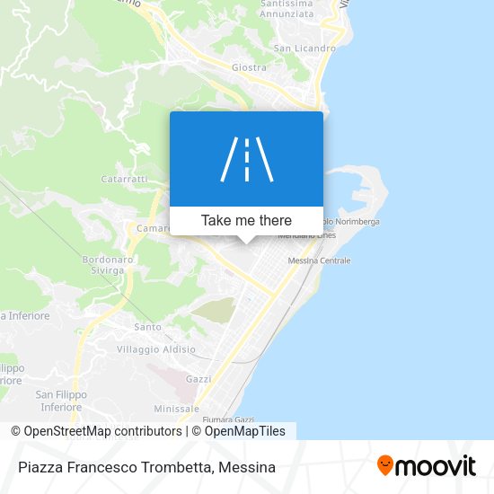 Piazza Francesco Trombetta map