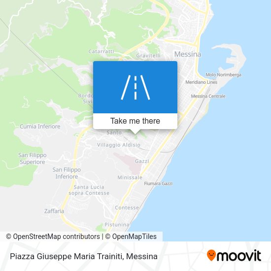 Piazza Giuseppe Maria Trainiti map