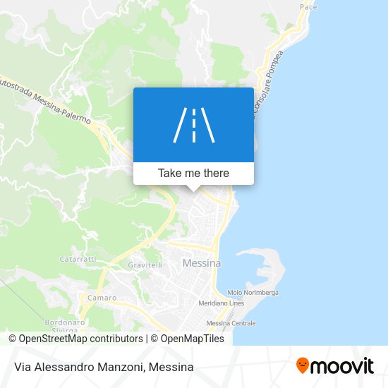 Via Alessandro Manzoni map