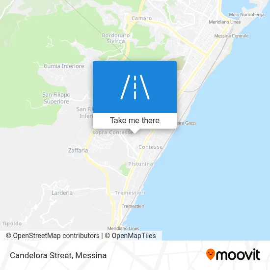 Candelora Street map