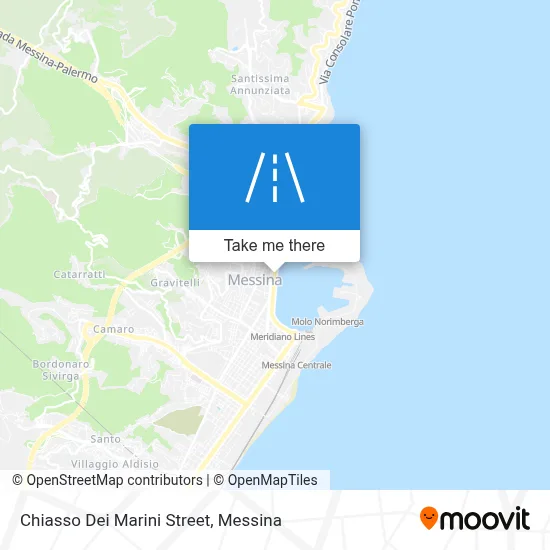 Chiasso Dei Marini Street map