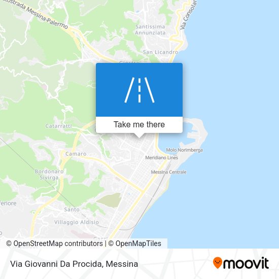 Via Giovanni Da Procida map