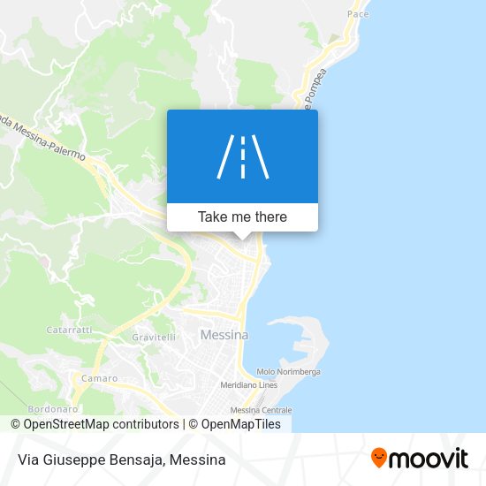 Via Giuseppe Bensaja map