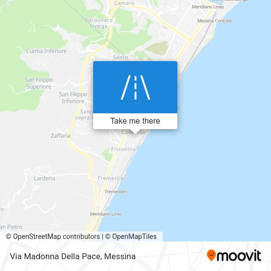 Via Madonna Della Pace map