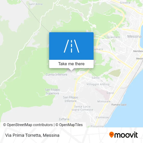 First Torretta Street map