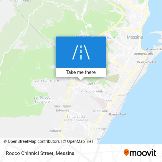 Rocco Chinnici Street map