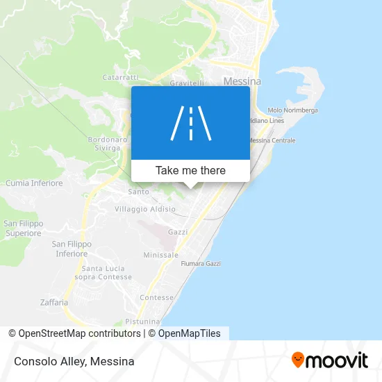 Consolo Alley map