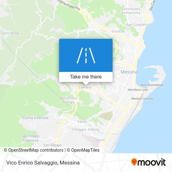 Vico Enrico Salvaggio map