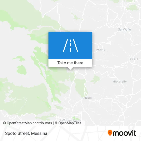 Spoto Street map