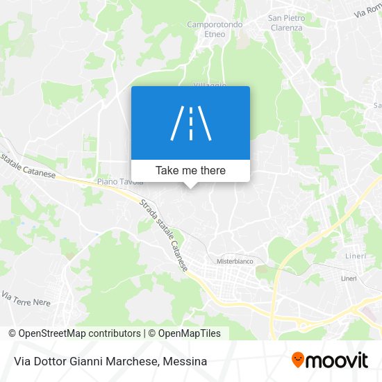 Via Dottor Gianni Marchese map