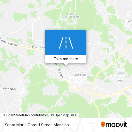 Santa Maria Goretti Street map