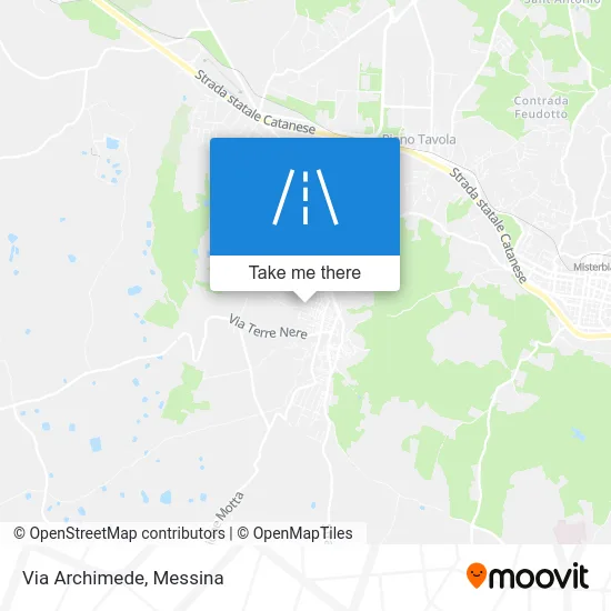 Archimedes Street map