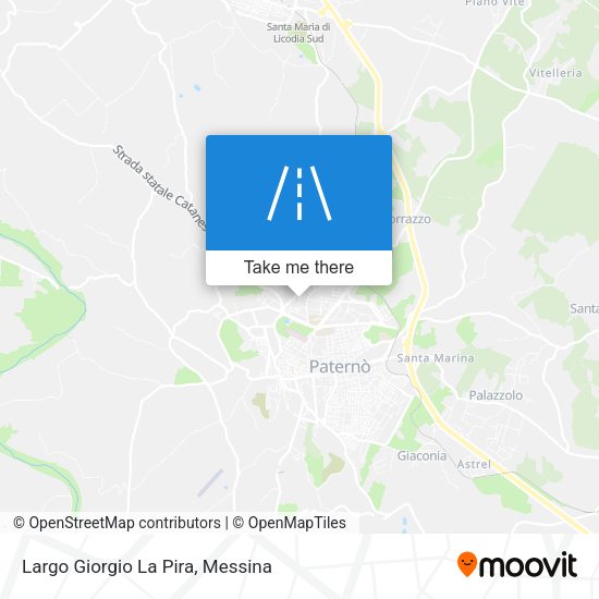 Largo Giorgio La Pira map