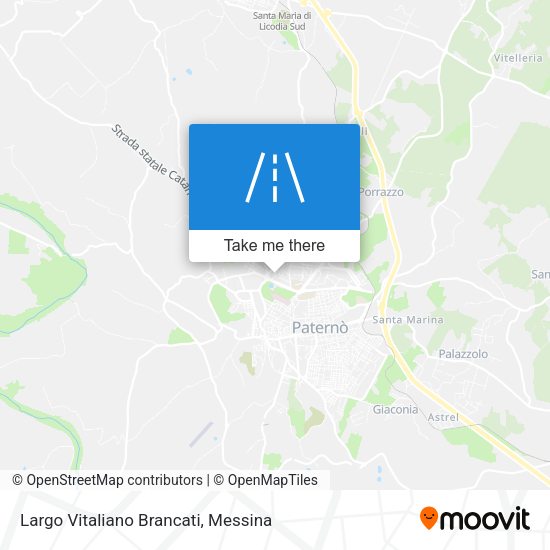 Largo Vitaliano Brancati map