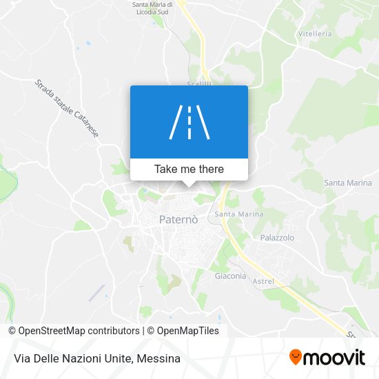 Via Delle Nazioni Unite map