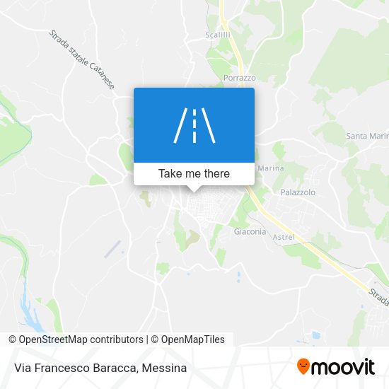 Via Francesco Baracca map