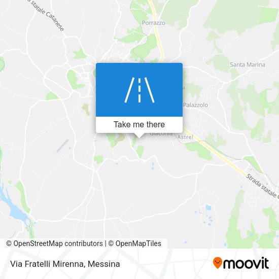 Via Fratelli Mirenna map