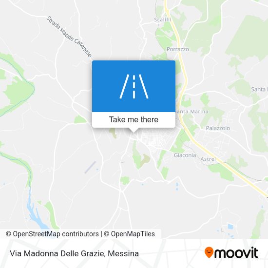 Via Madonna Delle Grazie map