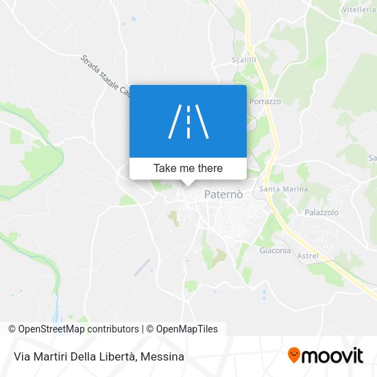 Via Martiri Della Libertà map