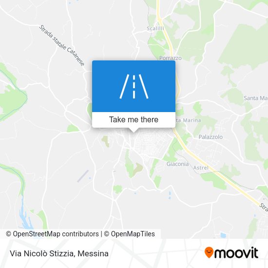 Via Nicolò Stizzia map