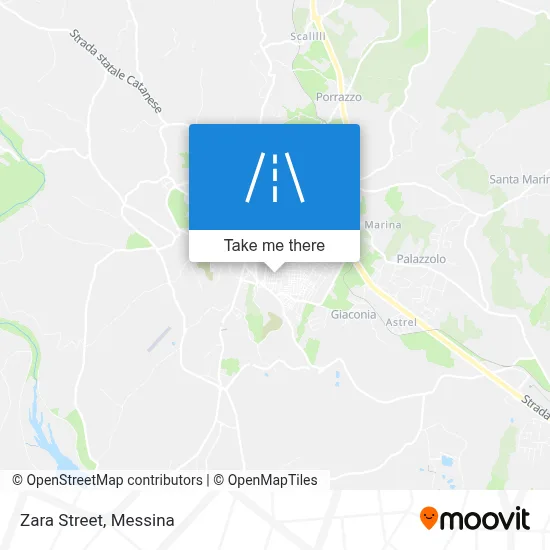 Zara Street map