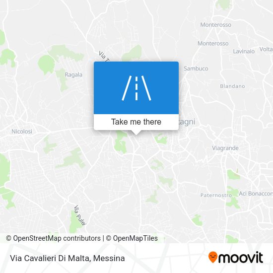 Via Cavalieri Di Malta map